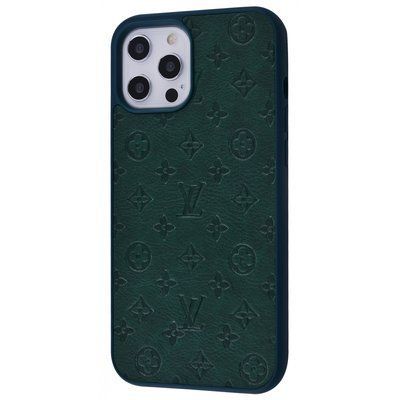 Чохол Louis Vuitton Case для Iphone 12 / 12 Pro Dark green 52784