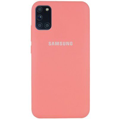 Чохол Silicone Cover для Samsung Galaxy A51 Рожевий / Peach 44281
