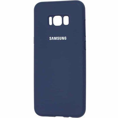 Чохол Silicone Cover для Samsung Galaxy S8 G950 Midnight blue 38286