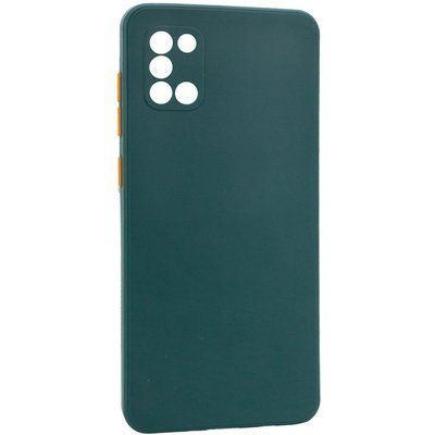 Чехол Square Full Camera для Samsung Galaxy A31 Зеленый 54920
