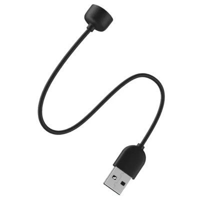 Зарядний пристрій для Xiaomi Mi Band 5/6/7 Long Black 86726