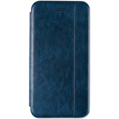 Чехол-книжка Leather Delius для Samsung Galaxy A01 Blue 66702