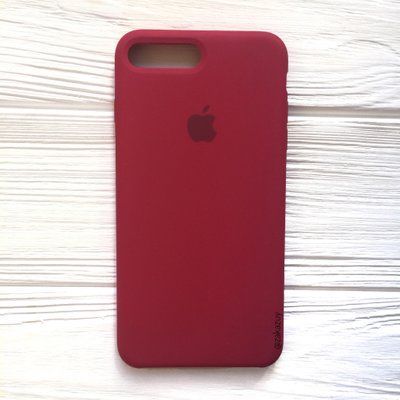 Чехол Silicone Case для Iphone 7 Plus / 8 Plus Rose Red 31902