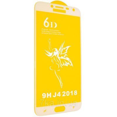 Захисне скло 6D Premium для Samsung Galaxy J4 2018 J400 White 57503