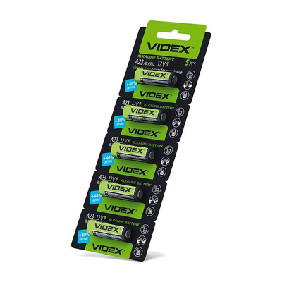 Батарейка VIDEX A23 Alkaline 1шт 84042
