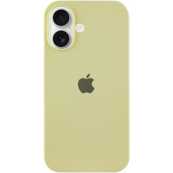 Чехол Silicone Case для Iphone 16 Plus Желтый / Mellow Yellow