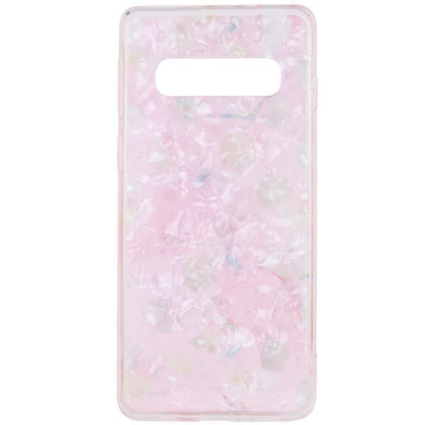 Чехол Glue Фламинго для Samsung Galaxy S10 G973 Розовый 44386
