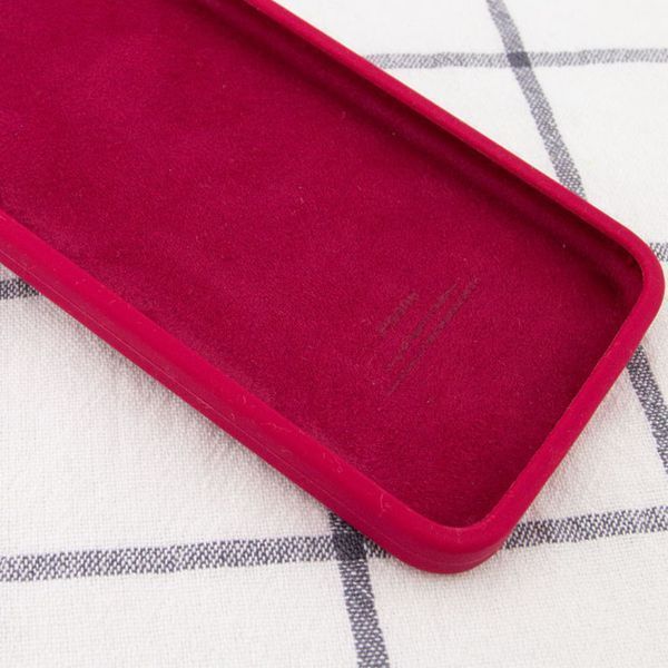 Чохол Silicone Case Square для Iphone 7 / 8 / SE 2020 Червоний / Rose Red 56992