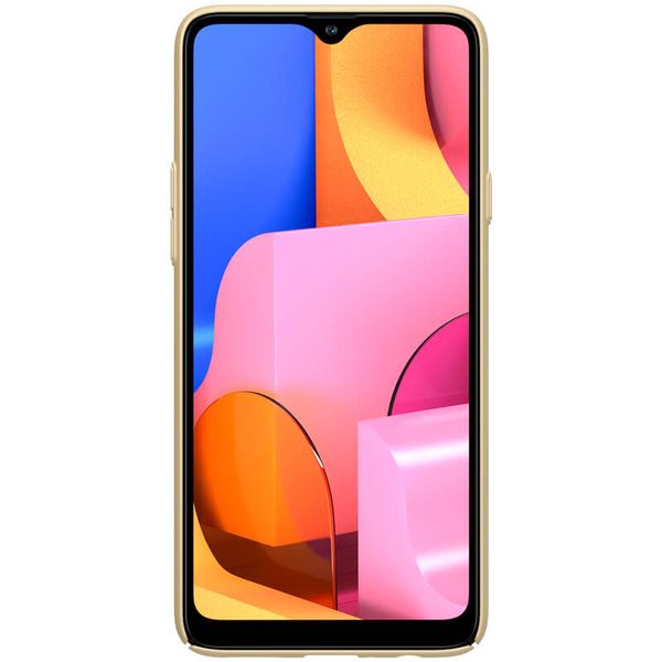 Чехол пластиковый Nillkin Matte для Samsung Galaxy A20s 2019 A207 Золотой 43983