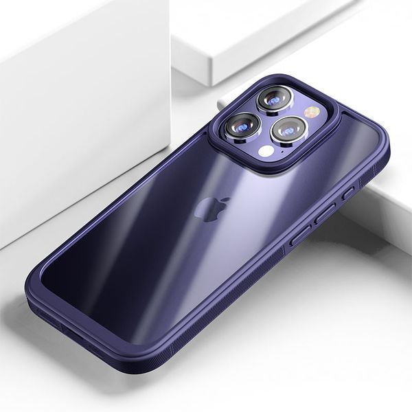Чохол полупрозорий Pulse для Iphone 15 Pro Purple 81194