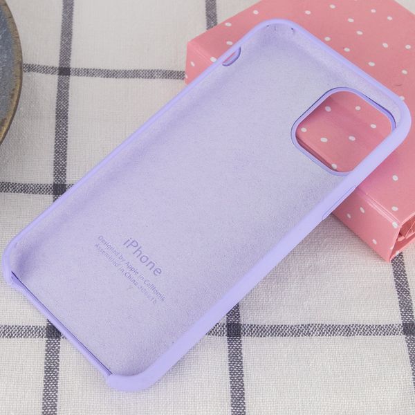 Чохол Silicone Case HC для Iphone 11 Бузковий / Dasheen 47410