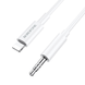 Кабель AUX Borofone BL9 Lightning to 3.5 mm White 68052 5