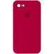 Чохол Silicone Case Square для Iphone 7 / 8 / SE 2020 Червоний / Rose Red 56992 1