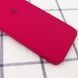 Чохол Silicone Case Square для Iphone 7 / 8 / SE 2020 Червоний / Rose Red 56992 2