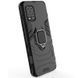 Противоударный чехол Transforme Ring для Xiaomi Mi 10 Lite Черный / Soul Black 44491 3