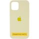 Чохол Silicone Case для Iphone 16 Plus Жовтий / Mellow Yellow