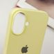 Чохол Silicone Case для Iphone 16 Plus Жовтий / Mellow Yellow