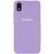 Чехол Silicone Cover для Samsung Galaxy A01 Core / M01 Core Сиреневый / Dasheen 53373