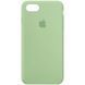 Чехол Silicone Case 360 для Iphone 7 / 8 / SE 2020 Зеленый / Pistachio 67043