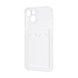 Чехол WAVE Pocket Armored для Iphone 15 Прозрачный 81778