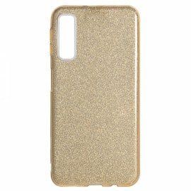 Чехол с блестками Shine для Samsung Galaxy A7 2018 A750 Золотой 33235