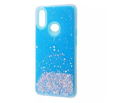Чохол WAVE Brilliant Case з блискітками для Samsung Galaxy A10s 2019 A107 Sky blue 58012