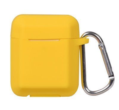 Чохол Plain Ling Angle Case для Apple Airpods Yellow 52461