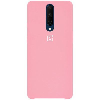 Чохол Silicone Case для OnePlus 7 Pro Рожевий / Pink 43913