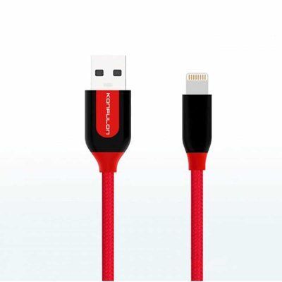 Кабель Konfulon S51 USB - Lightning 3A 1м Red 36725