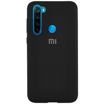 Чохол Silicone Cover для Xiaomi Redmi Note 8 Black 36502