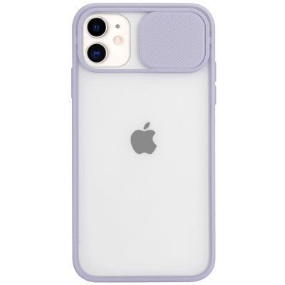 Чохол CamshMatte для Iphone 11 Бузковий 54975