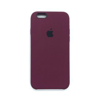 Чехол Silicone Case для Iphone 6 / 6s Marsala 34942