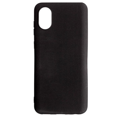 Чехол Matte CoWay для Samsung Galaxy A03 Core Черный / Black 68154