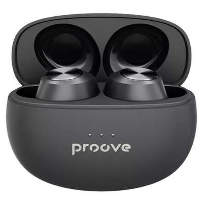 Навушники бездротові Proove Rock TWS Black 81650