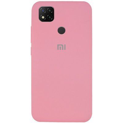 Чехол Silicone Cover для Xiaomi Redmi 9C / 10A Розовый / Pink 46052