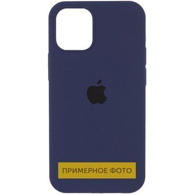 Чохол Silicone Case для Iphone 16 Pro Max Темно-синій / Midnight blue