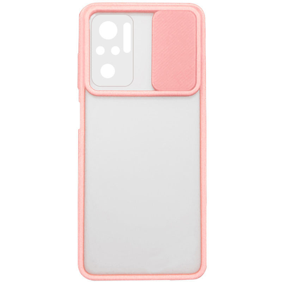 Чехол CamshMatteдля Xiaomi Redmi Note 10 / Note 10s / Poco M5s Розовый 65192