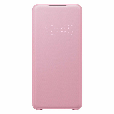 Чехол-книжка LED View для Samsung Galaxy S20 Plus Pink 81981