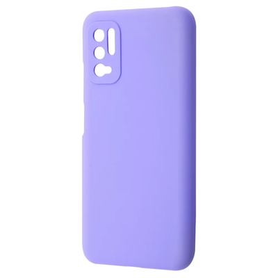 Чохол Silicone WAVE Full для Xiaomi Redmi Note 10 5G / Poco M3 Pro Light purple 61166