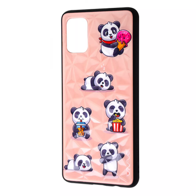 Чехол Wave Majesty для Samsung Galaxy A31 Baby panda / light pink 61404