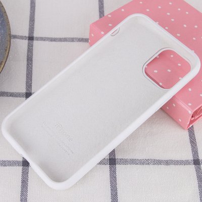 Чехол Silicone Case для Iphone 12 Pro Max Белый / White 47103