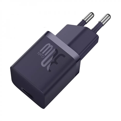 Зарядний пристрій Baseus GaN5 Fast Charger 30W 1Type-C Purple 83488
