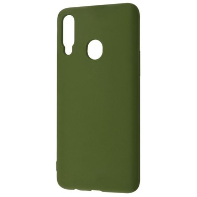 Чохол Silicone WAVE Full для Samsung Galaxy A20s 2019 A207 Army green 41811