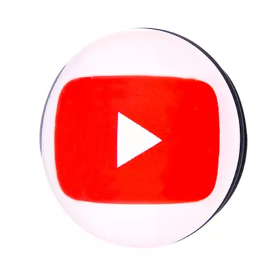Держатель для телефона PopSockets Social Networks Series Youtube 61801