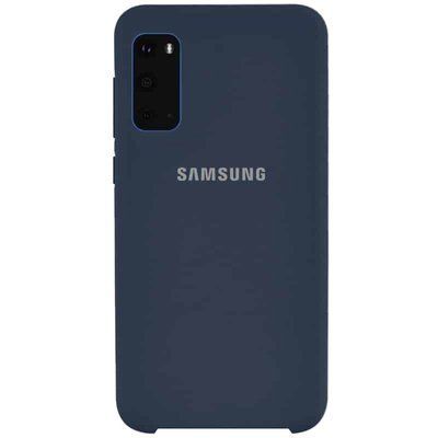 Чохол Silicone Case для Samsung Galaxy S20 Синій / Midnight Blue 40139
