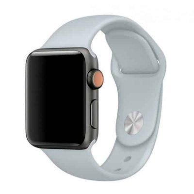 Ремінець Silicone для Apple Watch 38/40/SE 40/41 mm Light Blue 40021