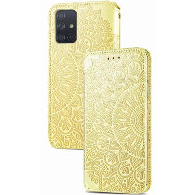Чохол-книжка ETMA Mandal для Samsung Galaxy M51 Жовтий 50078