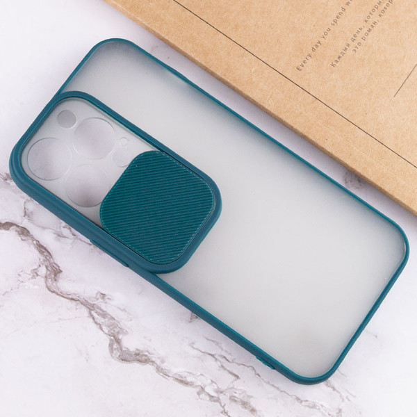 Чохол CamshMatte для Iphone 13 Pro Зелений 65142