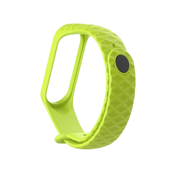 Ремешок Silicone Rhomb для Xiaomi Mi Band 3/4 Синий 80943
