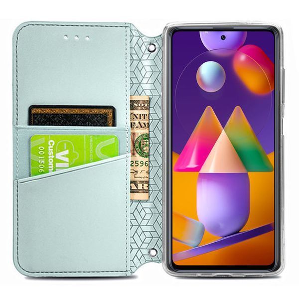 Чехол-книжка ETMA Mandal для Samsung Galaxy A31 Серый 55792